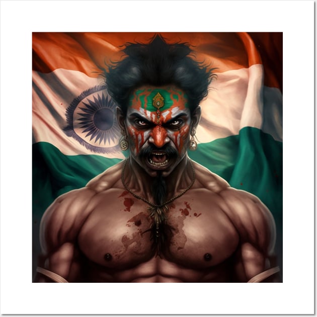 Get Your India Villain Fix with this Eye-Catching Wall Art by HappysSpace